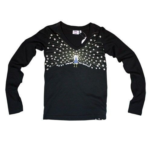 Koszulka Ls Von Zipper Peacock Wmn Black