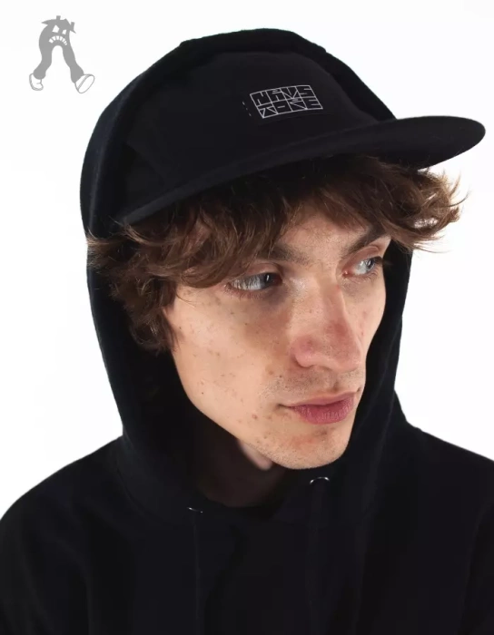 Czapka Nervous 5panel Tope Black