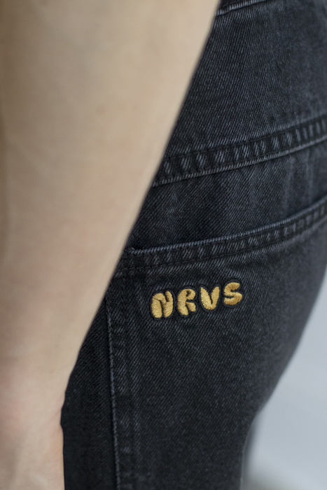 Spodnie Nervous Baggy Denim Black