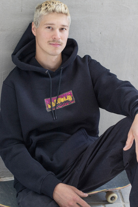 Bluza Hood Nervous Damn Game Black