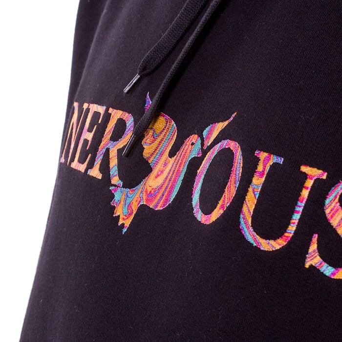 Bluza męska z kapturem Nervous Hood FA19 Classic black / acid