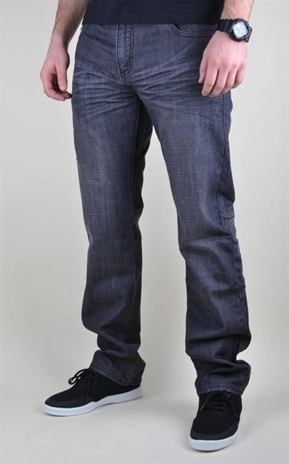 BLUD SPODNIE JEANS DARKNESS BLK