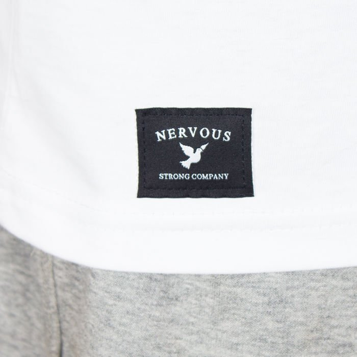 Koszulka Nervous F18 Stripes White
