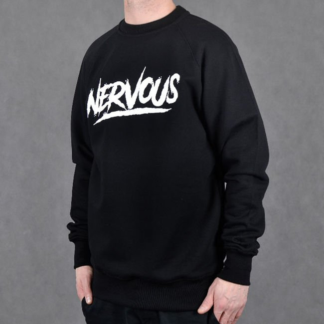 Bluza Nervous Crew Sp17 Scratch blk