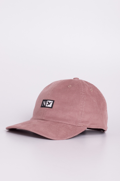 Czapka Nervous Dad Hat Cord Initial Pink