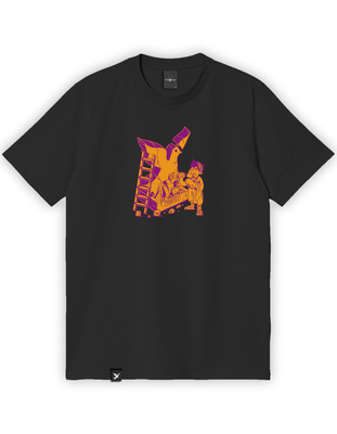 Koszulka Nervous Michael Black