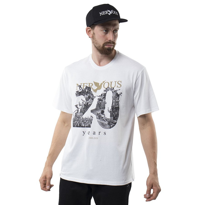 Koszulka Męska Nervous Official White