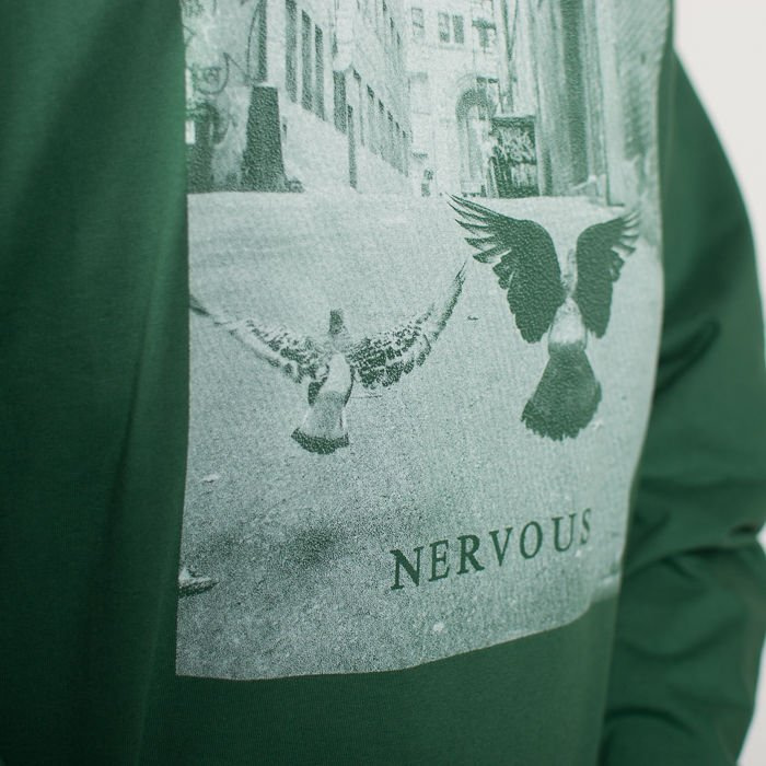 Koszulka LS Nervous Sp18 Take Off Bottle