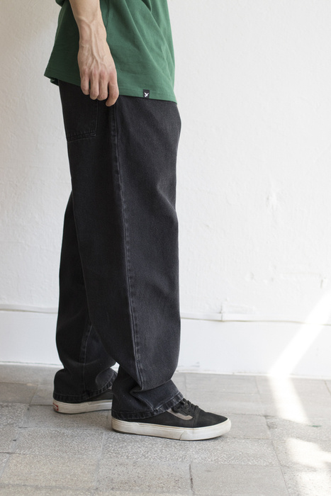 Spodnie Nervous Baggy Denim Black