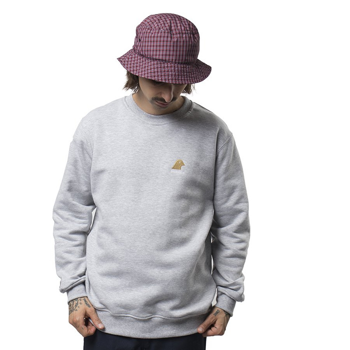 Bluza Nervous F20 Crew Goldhead Grey