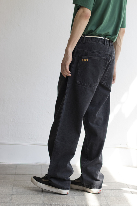 Spodnie Nervous Baggy Denim Black
