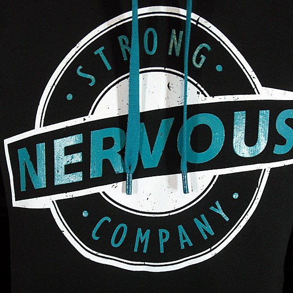 Bluza Nervous Hood Sp13 Label Black