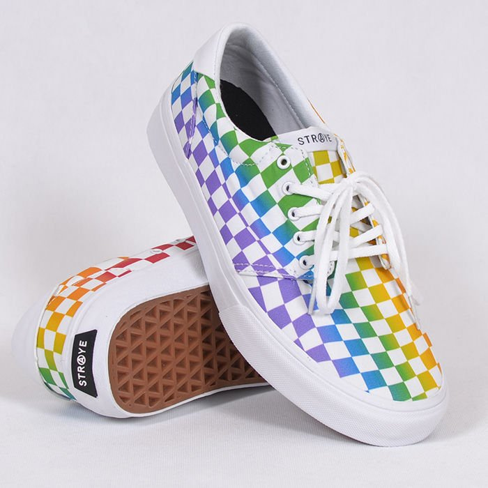 Buty Straye Fairfax Rainbow Checker