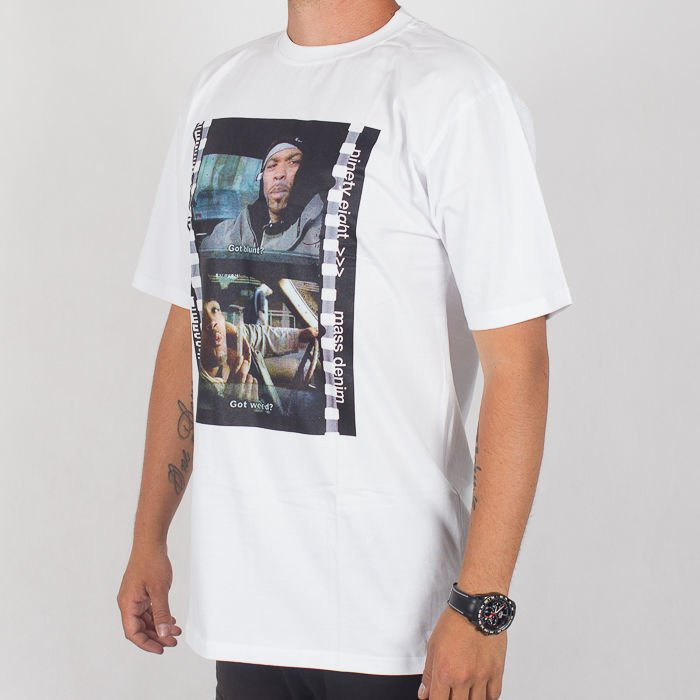 Koszulka Mass How High Ss18 Wht 