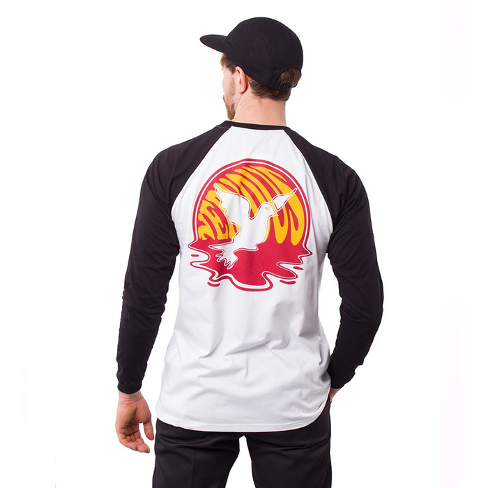 Longsleeve Męski Nervous Sp20 Sunset white / black
