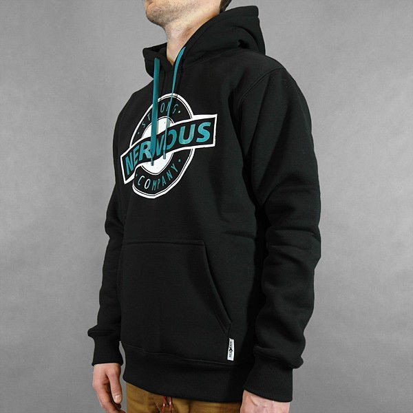 Bluza Nervous Hood Sp13 Label Black