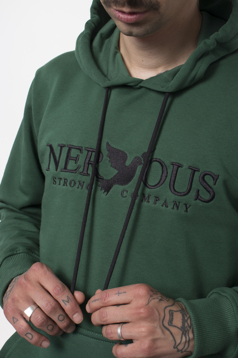 Bluza Hood Nervous Classic Green