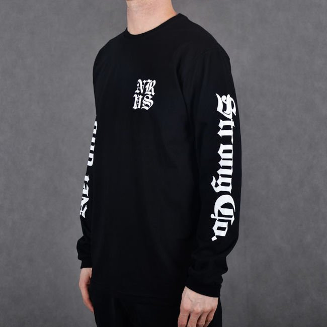 Koszulka LS Nervous Sp17 Ghotic Black