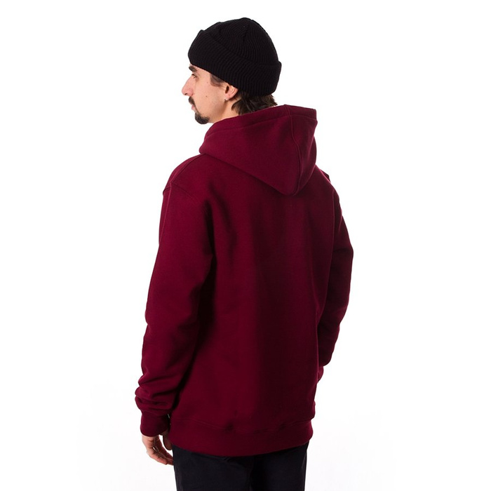 Bluza męska z kapturem Nervous Hood FA19 Classic acid / maroon