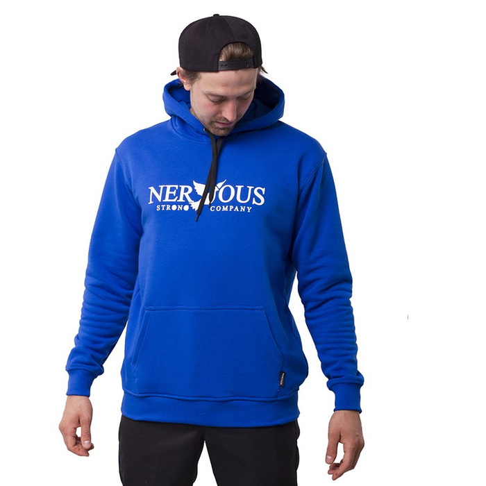 Bluza Męska Z Kapturem Sp20 Nervous Classic Blue