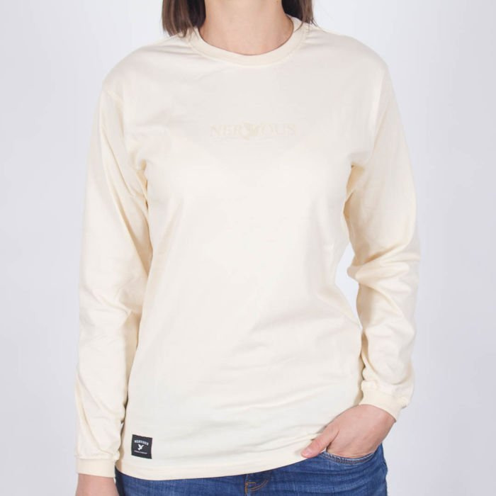 Koszulka LS Nervous Girl F18 Classic Cream