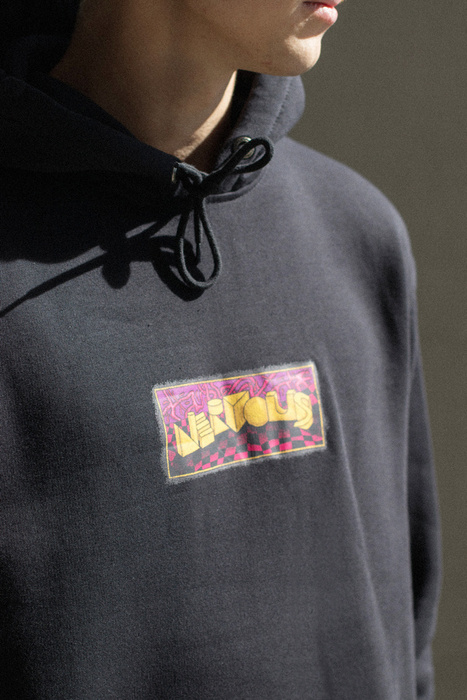 Bluza Hood Nervous Damn Game Black
