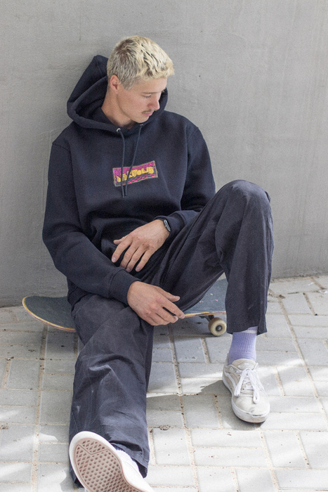 Bluza Hood Nervous Damn Game Black
