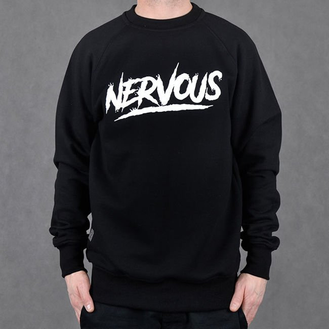 Bluza Nervous Crew Sp17 Scratch blk
