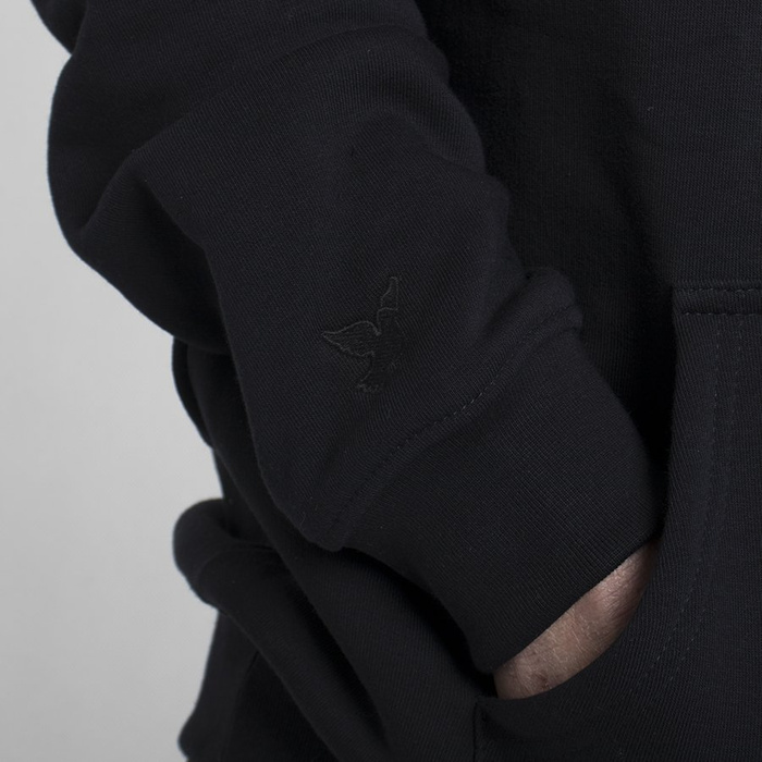 Bluza Męska Z Kapturem Nervous X Tomasz Haładaj Bird Black