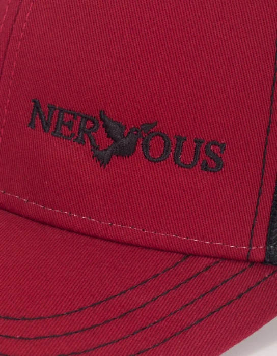 Czapka Nervous Trucker Classic Maroon/Blk