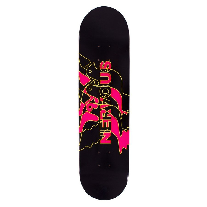 Deska Nervous Camo Su19 Black / Pink  8,0"