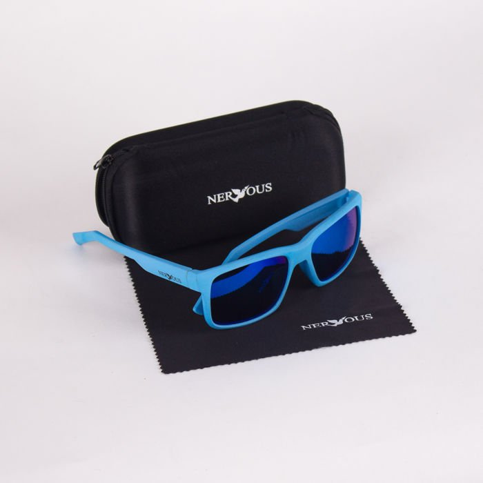 Okulary Przeciwsłoneczne Nervous Classic Gum Blue