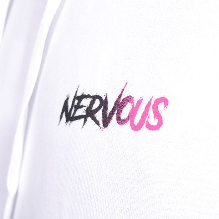 Bluza Nervous Hood Su17 Scratch wht