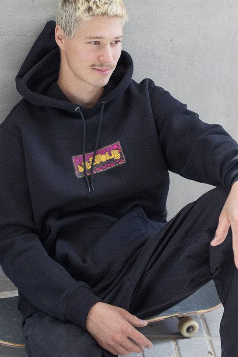 Bluza Hood Nervous Damn Game Black