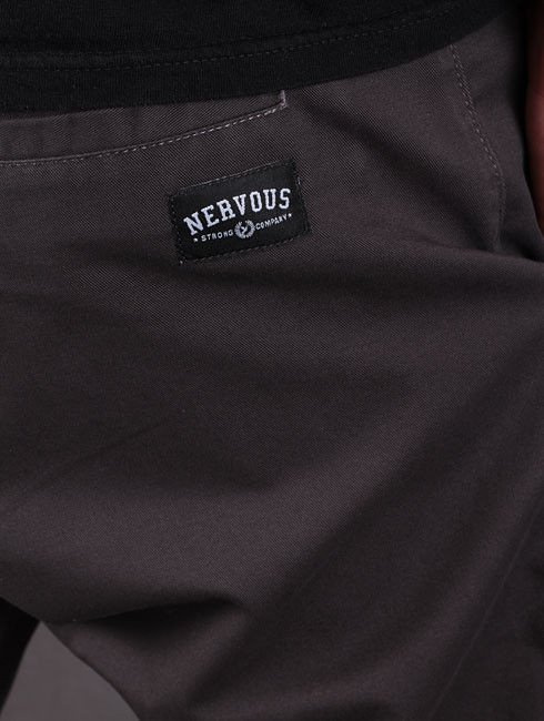 Szorty Nervous Sp14 Chino Graphite