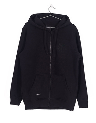 Bluza Nervous Zip Hood Superstar Blk/Blk
