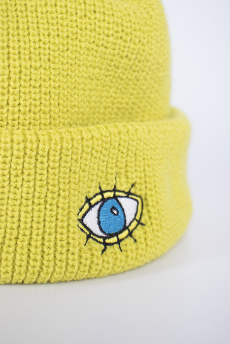 Czapka zimowa Nervous Dock Strong Experience Fluo Yellow