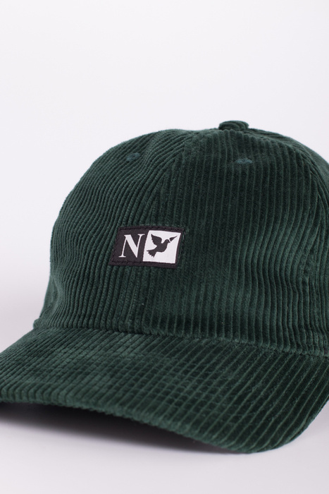 Czapka Nervous Dad Hat Cord Initial Spruce