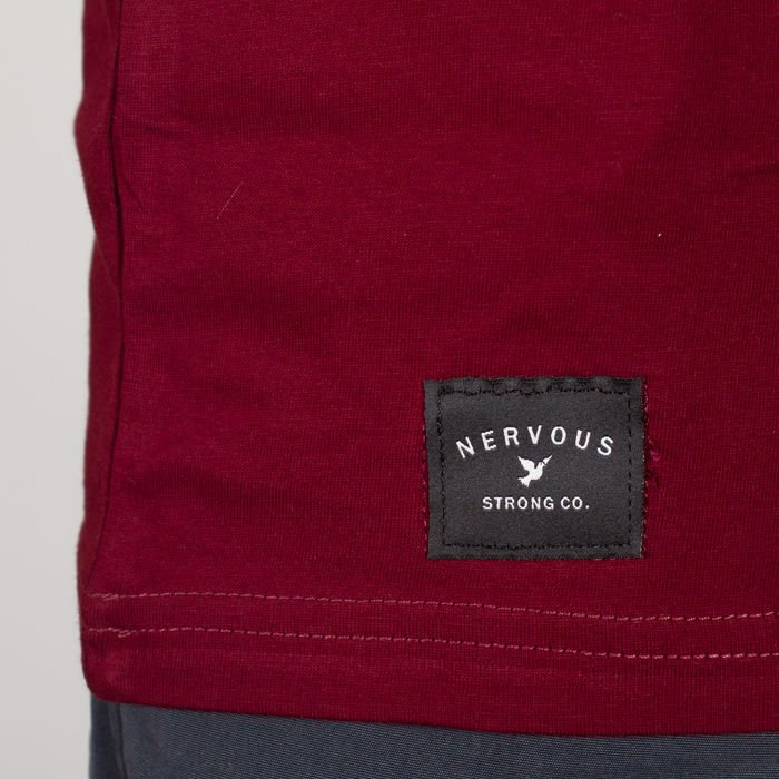 Koszulka LS Nervous F18 Classic Maroon