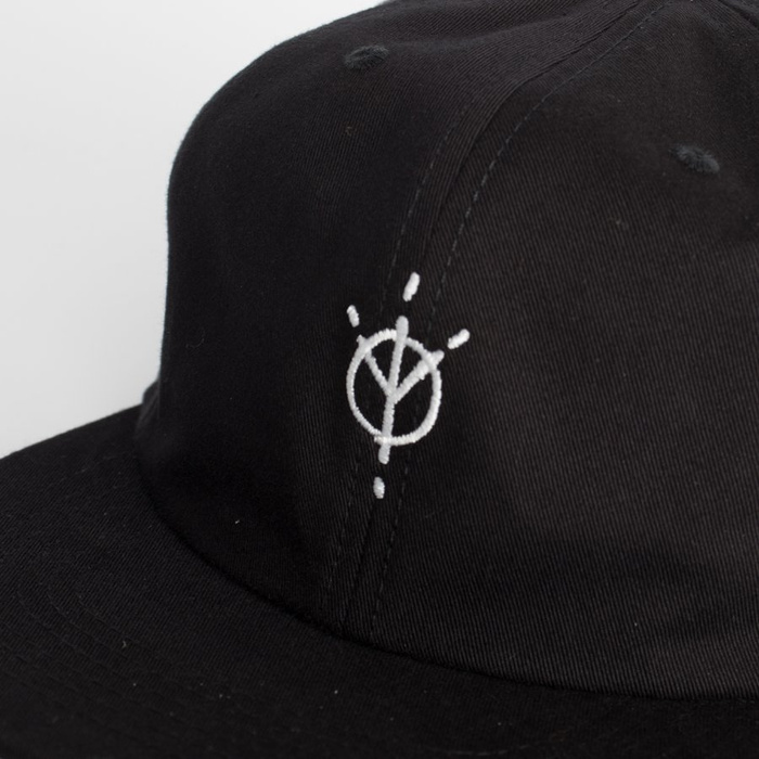 Czapka Nervous 6P Peace Black