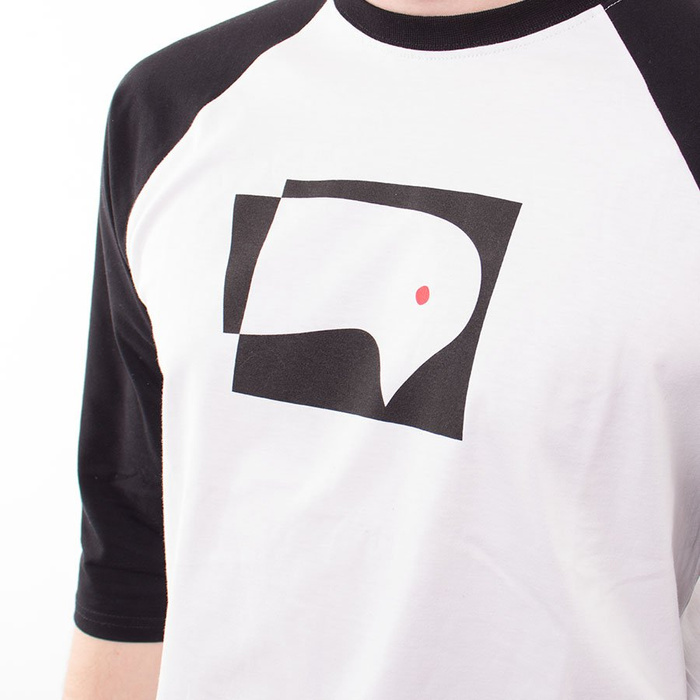 Koszulka Longsleeve 3/4 Nervous Comp White/ Black