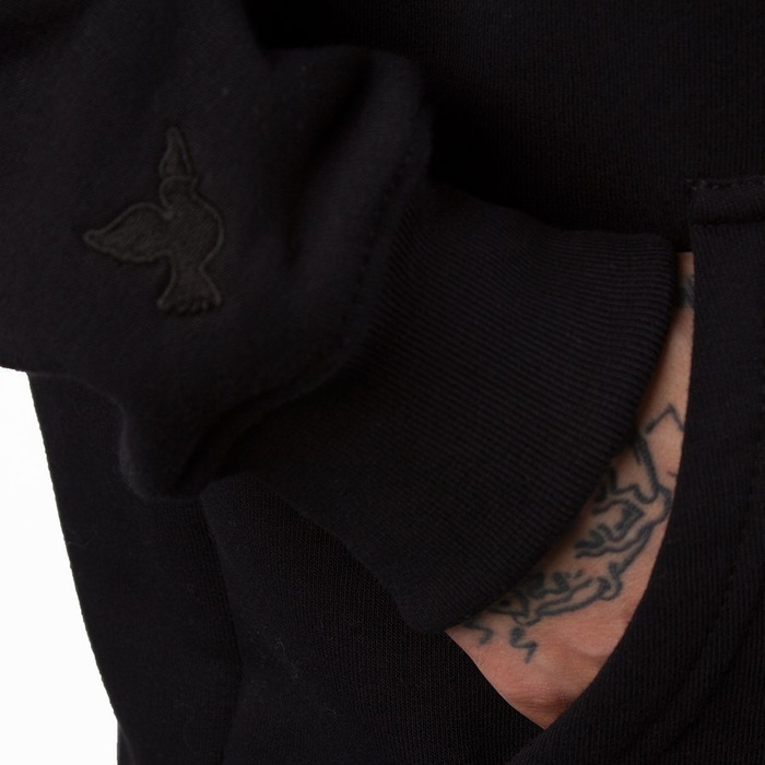 Bluza Męska Sp20 Z Kapturem Nervous Ribbons Black