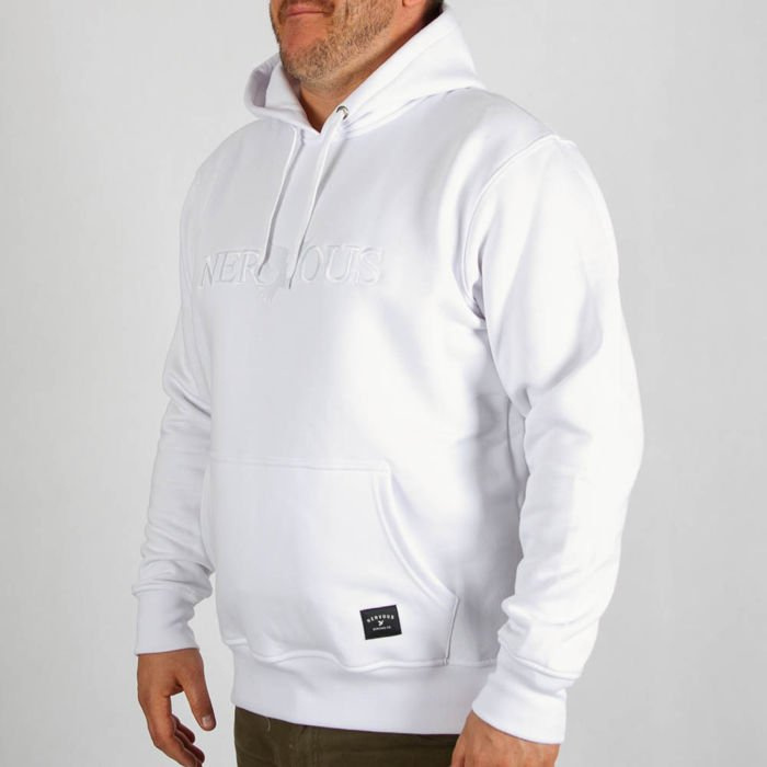 Bluza Nervous Hood F18 Classic White
