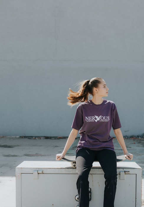 Koszulka Nervous Classic Grape
