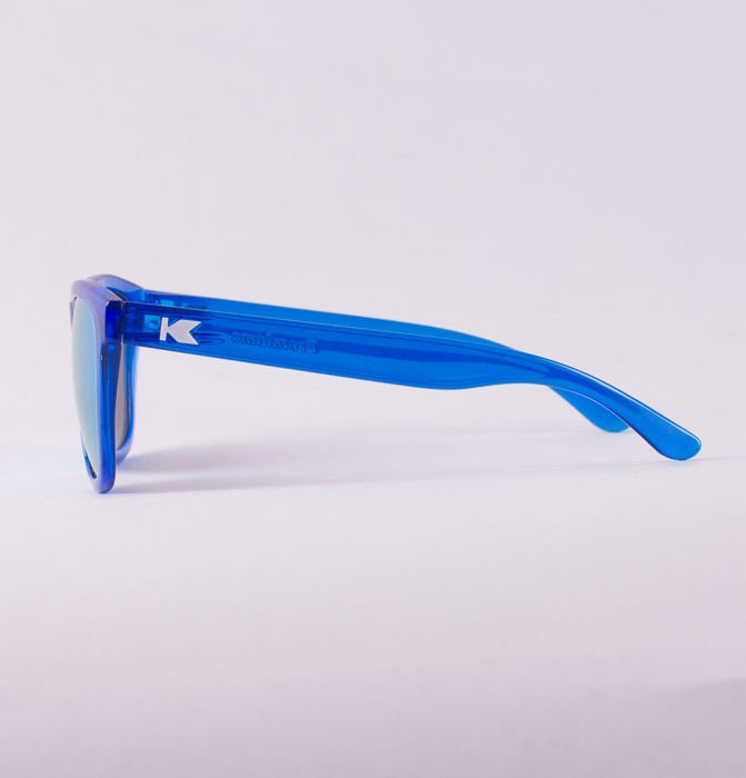 OKULARY KNOCKAROUND PREMIUMS MONOCHROME NIEBIESKIE Z NIEBIEKIMI SZKŁAMI
