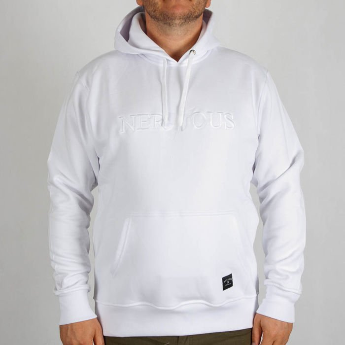 Bluza Nervous Hood F18 Classic White