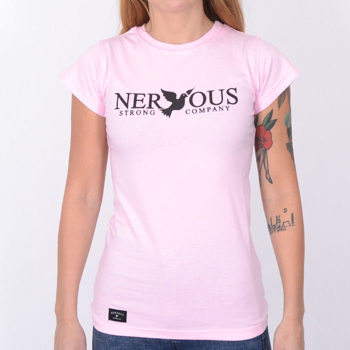 Koszulka Nervous Wmn Fa17 Classic Pink