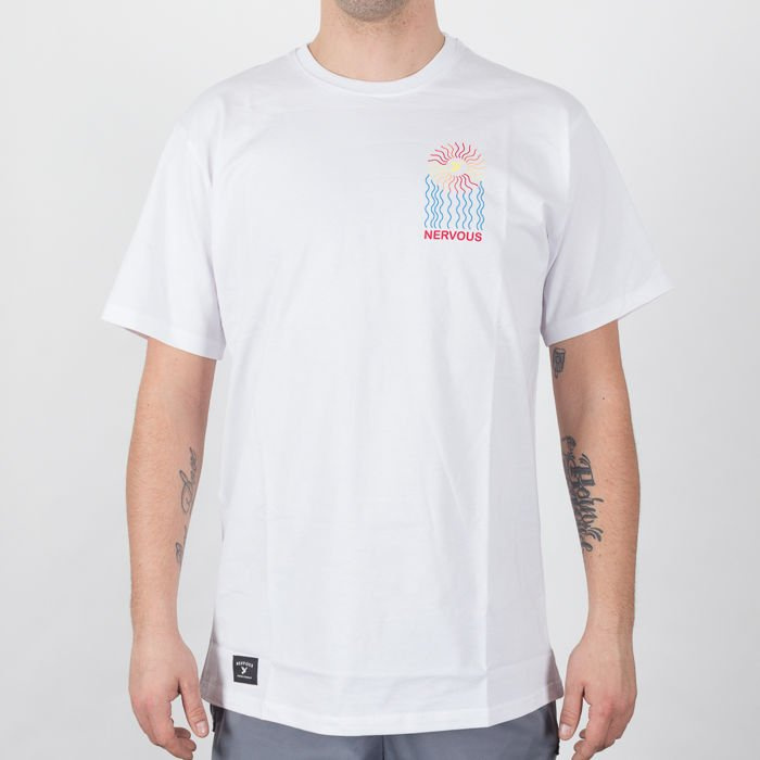 Koszulka Nervous SS19 Sun White