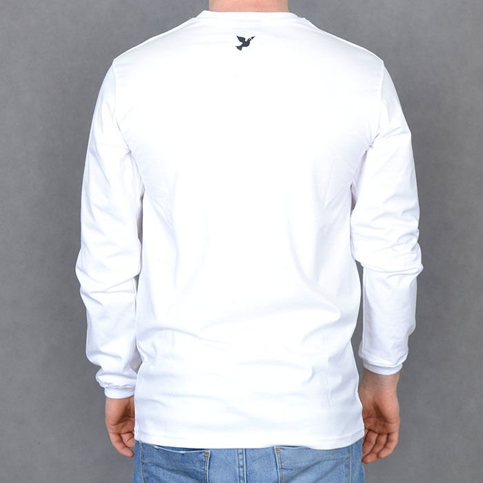 Koszulka LS Nervous Su17 Origami Wht