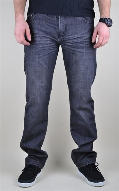 BLUD SPODNIE JEANS DARKNESS BLK